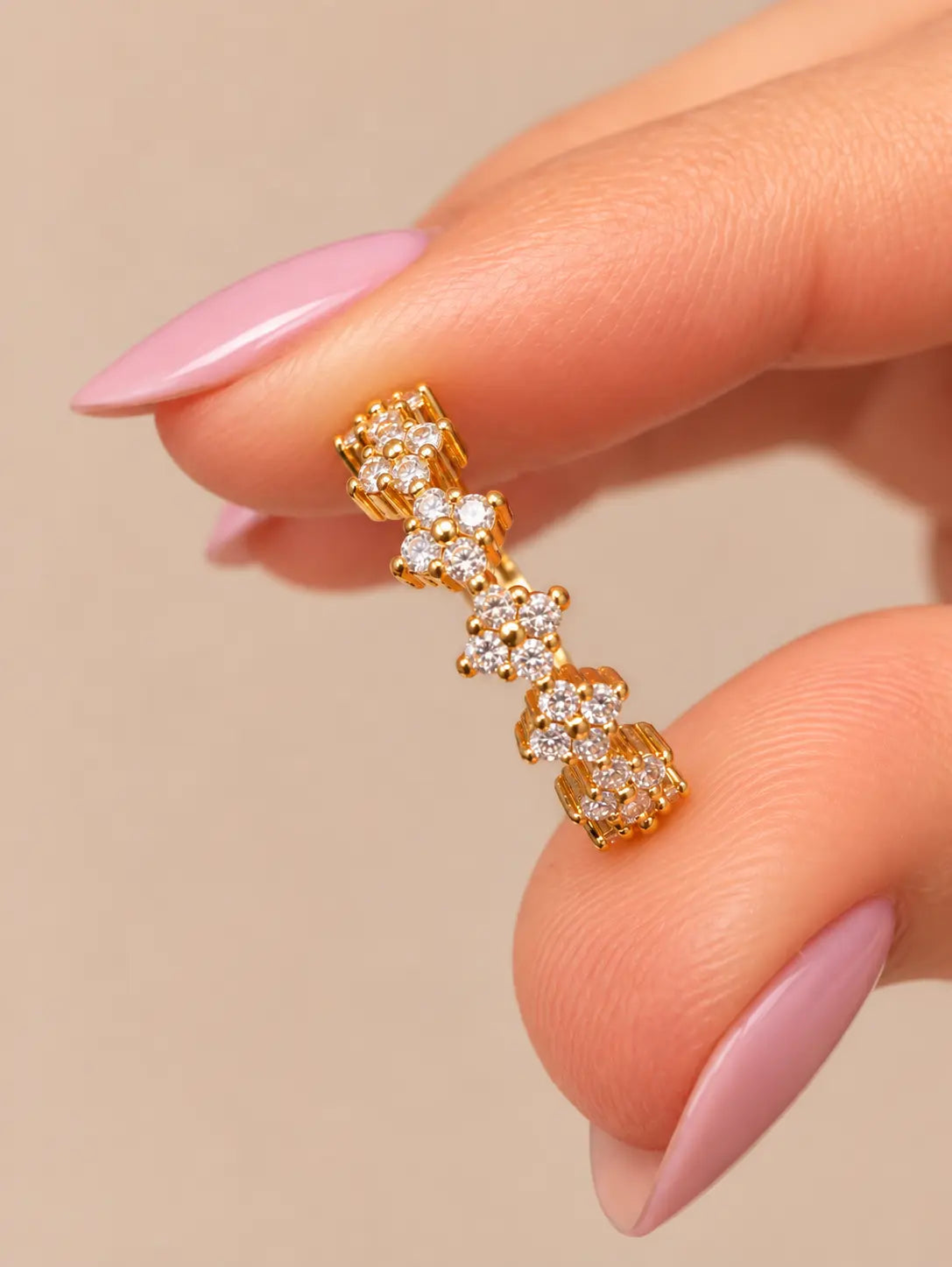 ANILLO TREBOL ENCANTO 6106