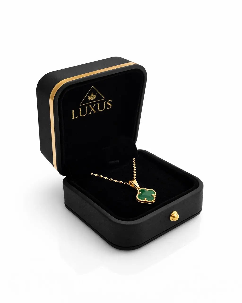JOYERO LUXUS PARA SET Y ARETES Oro laminado Luxus
