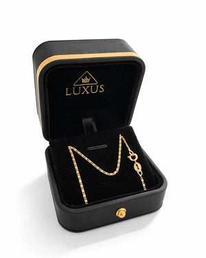 CADENA CARACOL 1.5 MM 50CM ID: 5998 Oro laminado Luxus