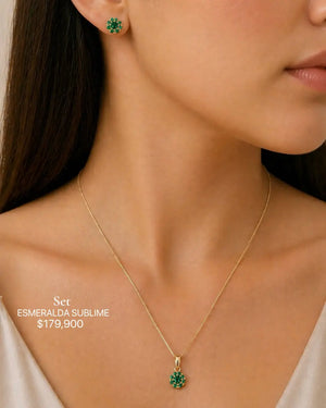 SET ESMERALDA SUBLIME 6214 Oro laminado Luxus