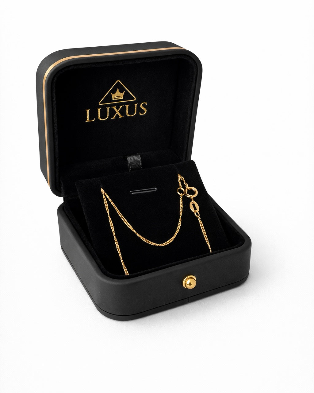 CADENA SINGAPUR 1.5MM 45CM 6040 Oro laminado Luxus