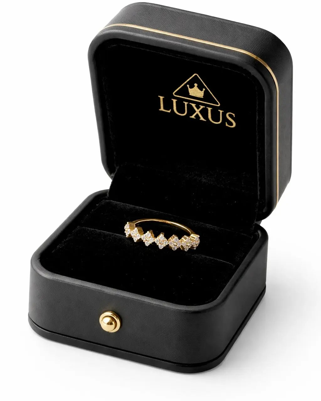 ANILLO TREBOL ENCANTO 6106 Oro laminado Luxus