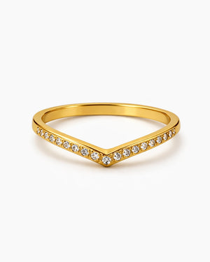 ANILLO DESTELLO 6114 Oro laminado Luxus