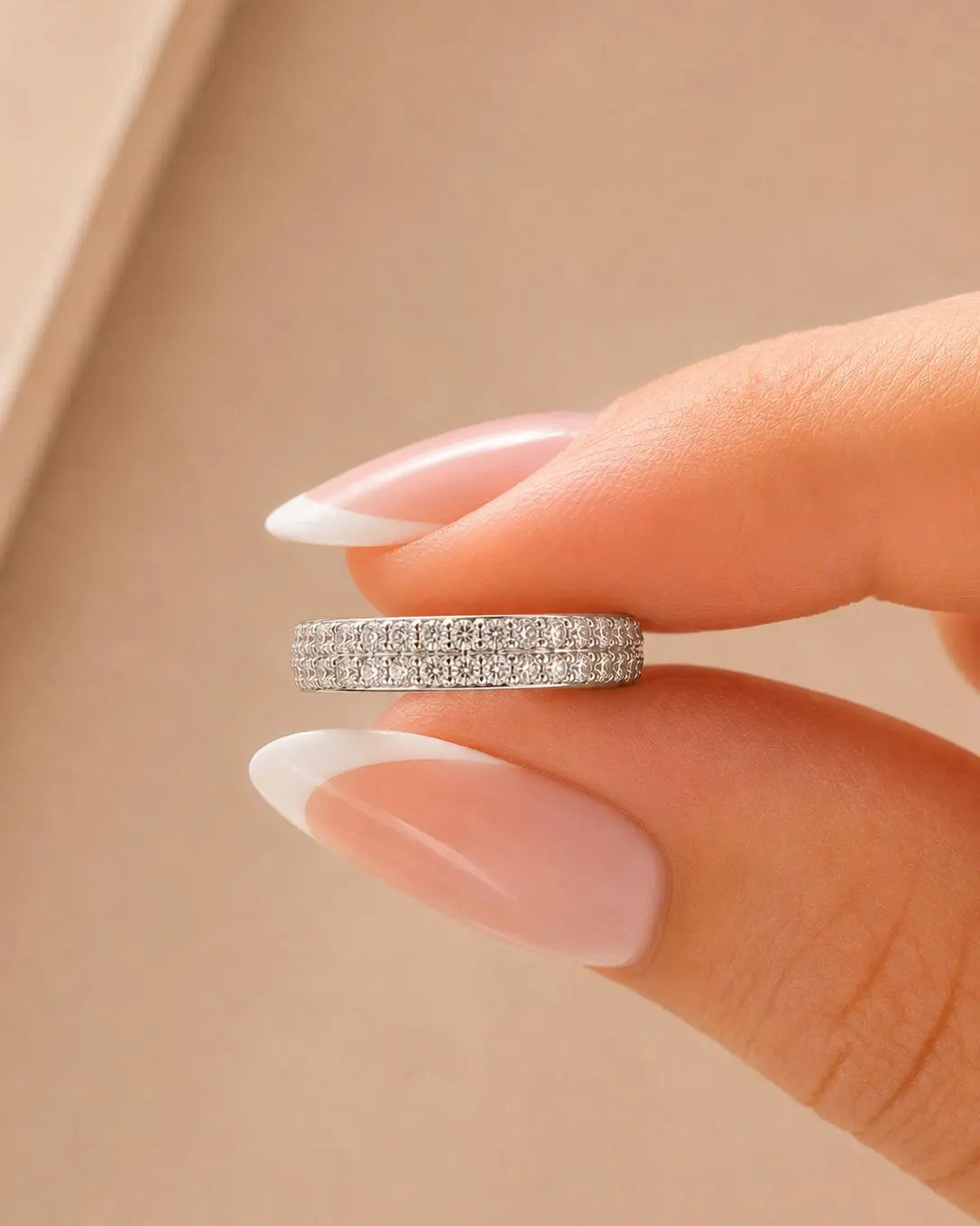 ANILLO ALMA CRISTAL PLATA 5873 Oro laminado Luxus