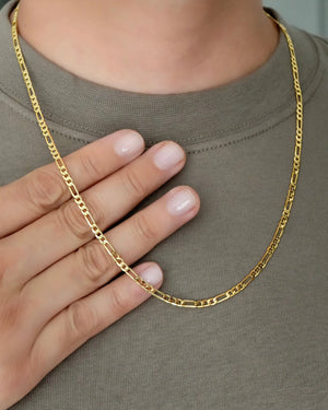 CADENA CARTIER 3X1 3.5MM 60CM 6045 Oro laminado Luxus