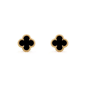 ARETE TOPO FLOR TRÉBOL (Copia) OrolaminadoLuxus