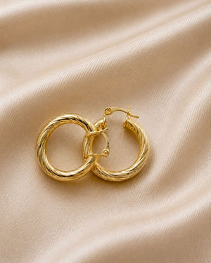 CANDONGA ENTORCHADA 2.8CM 6251 Oro laminado Luxus