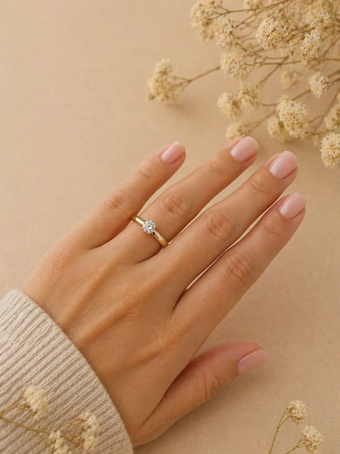 ANILLO PROMESA 6196 Oro laminado Luxus