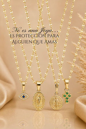 SET PROTECCIÓN PARA MAMÁ Oro laminado Luxus
