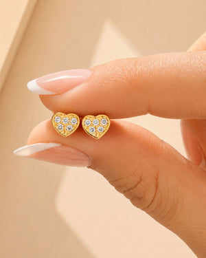 TOPO CORAZON SMALL 6351 Oro laminado Luxus