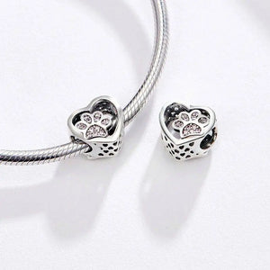 CHARMS CORAZON HUELLA : CH309 OrolaminadoLuxus