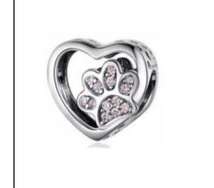 CHARMS CORAZON HUELLA : CH309 OrolaminadoLuxus