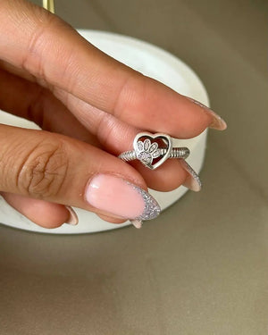 CHARMS CORAZON HUELLA : CH309 OrolaminadoLuxus