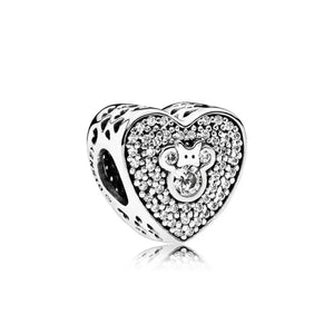 CHARMS CORAZON MICKEY ID: 3443 Ref: CH302 OrolaminadoLuxus