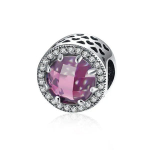 CHARMS DIAMOND PINK : CH321 OrolaminadoLuxus