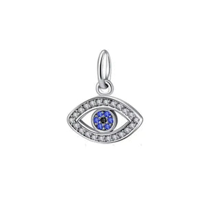 CHARM OJO TURCO AZUL CH346 OrolaminadoLuxus