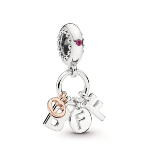 CHARM BEST FRIEND 4309 OrolaminadoLuxus