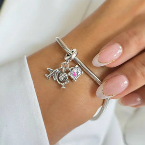 CHARM I LOVE TRAVEL 4311 OrolaminadoLuxus