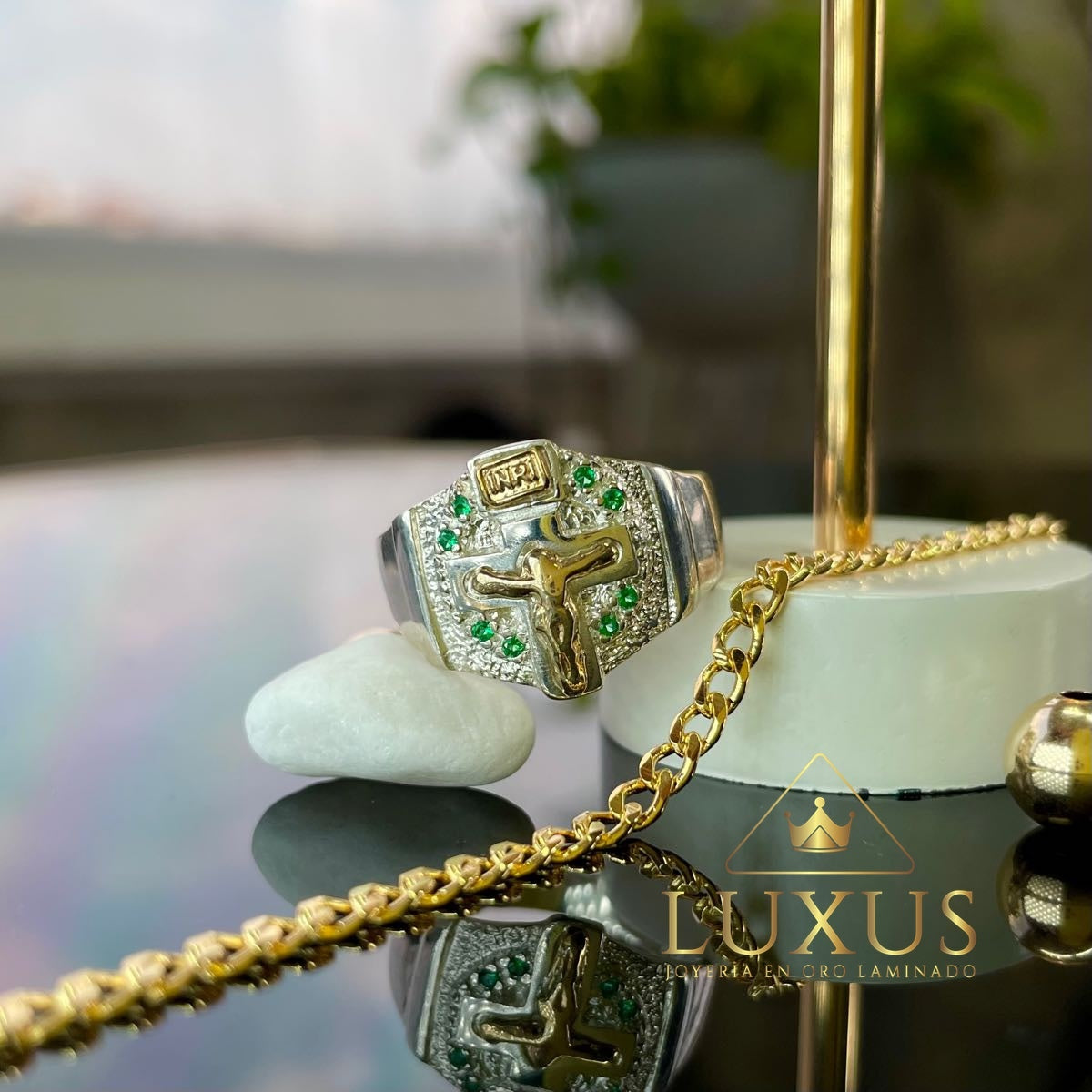 Anillos de best sale oro con cristo