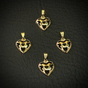 DIJE CORAZON FILIGRAMA Ref: 295D-25 OrolaminadoLuxus