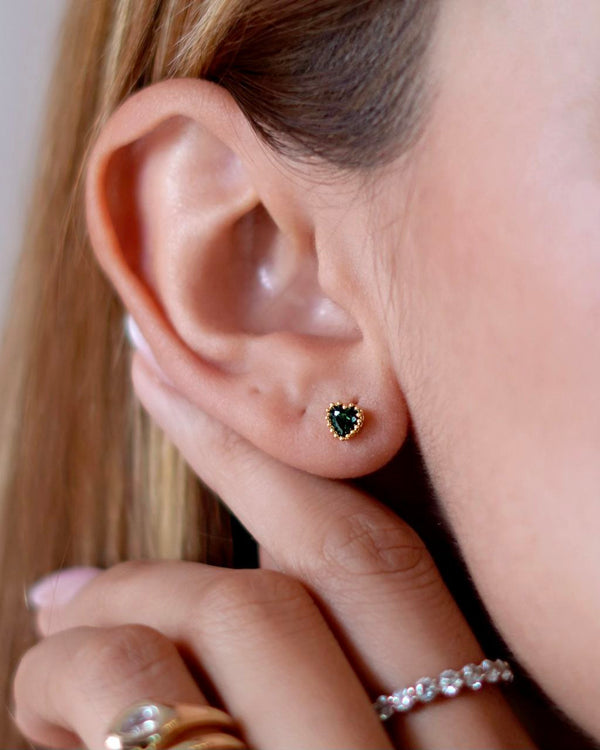 ARETE TOPO CORAZÓN BORDADO 4499