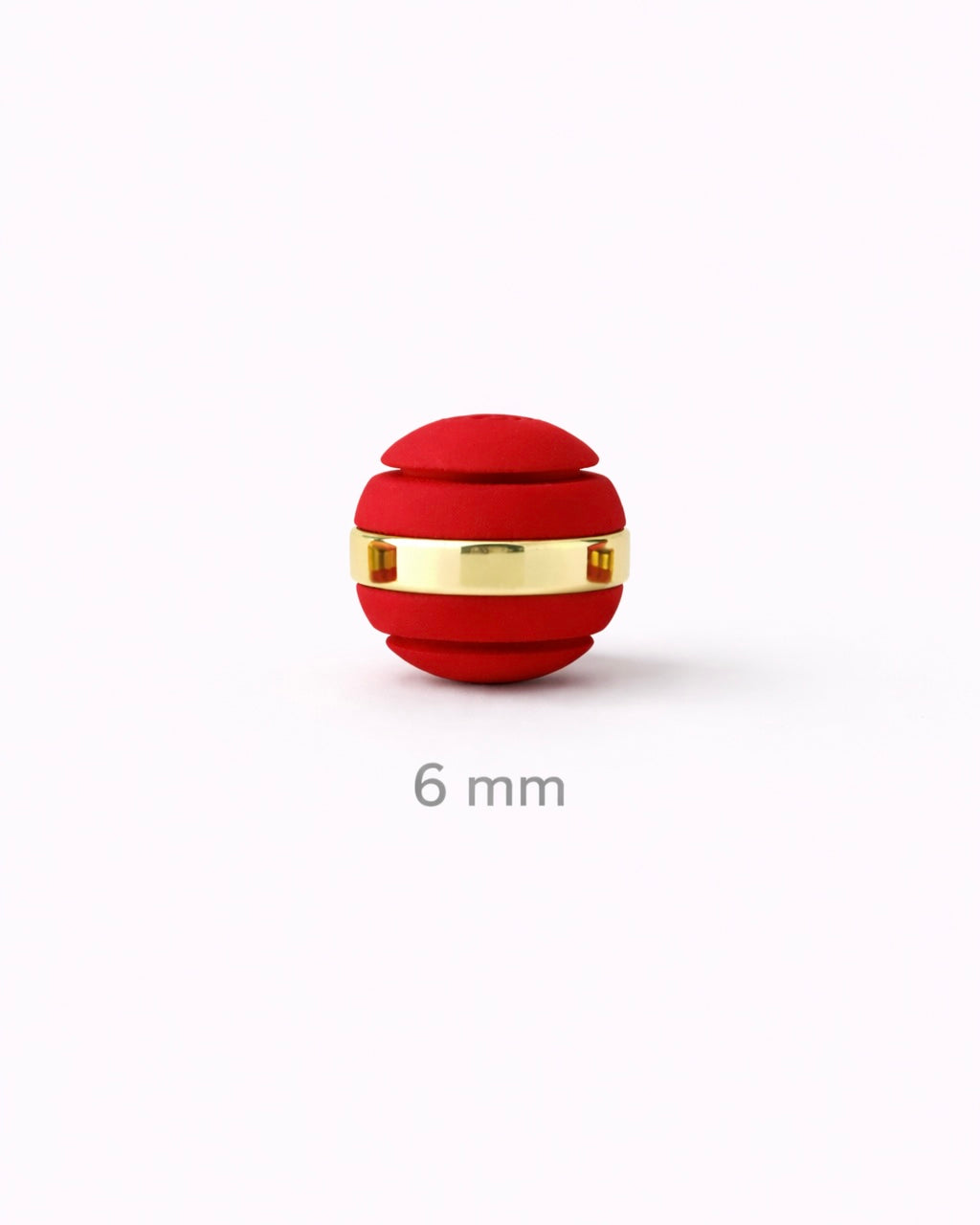 NEOPRENO ANILLADO PARA BRAZALETES – 6 MM Y 8 MM 🔴⚫ Oro laminado Luxus