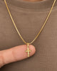 DIJE CRISTO MADERO SMALL 15MM 6561