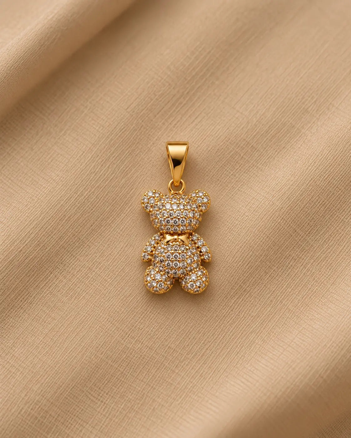 DIJE OSO CORBATIN SWAROVSKI 13X26MM 6587