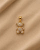 DIJE OSO CORBATIN SWAROVSKI 13X26MM 6587