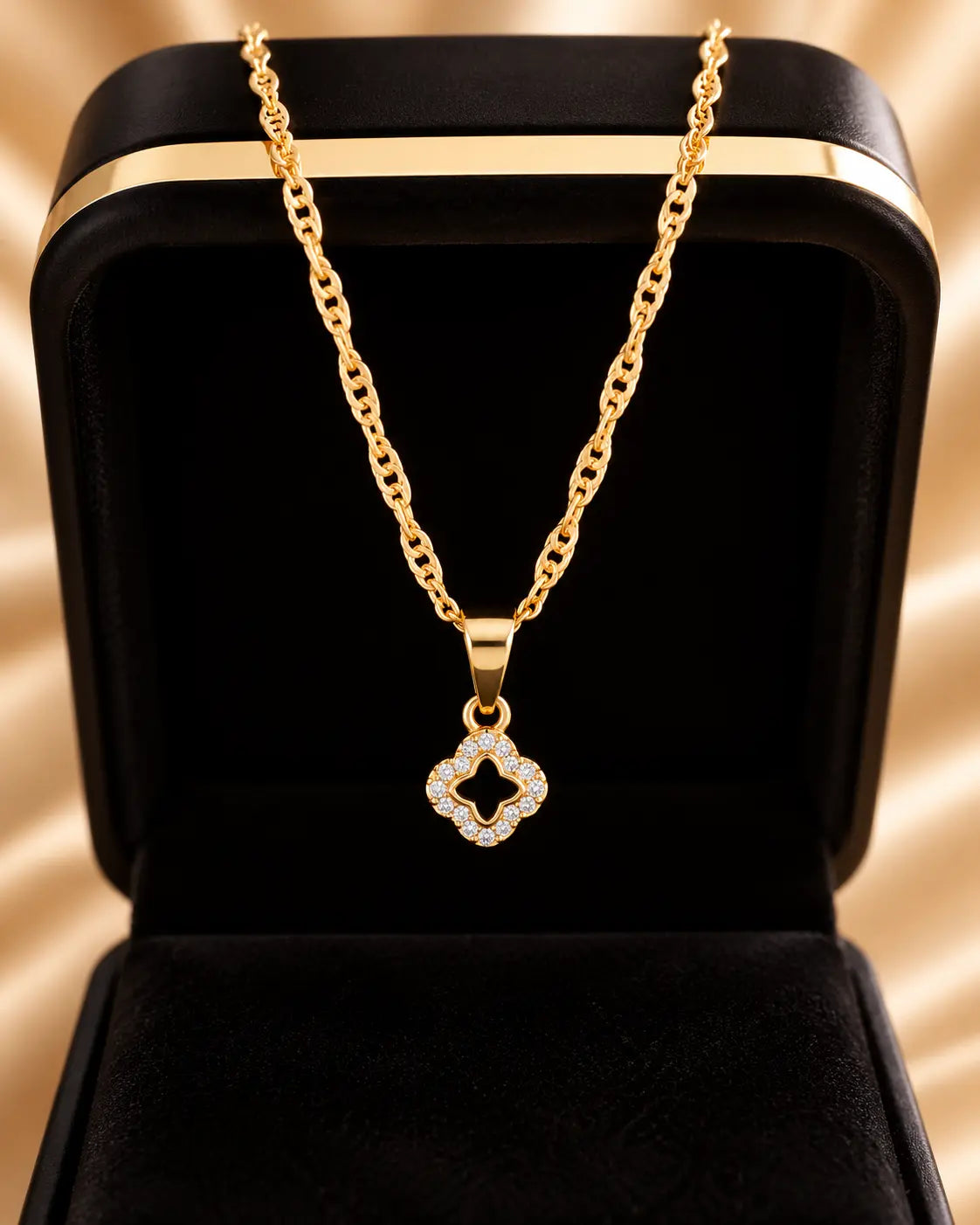 DIJE FLOR CRISTAL 5673