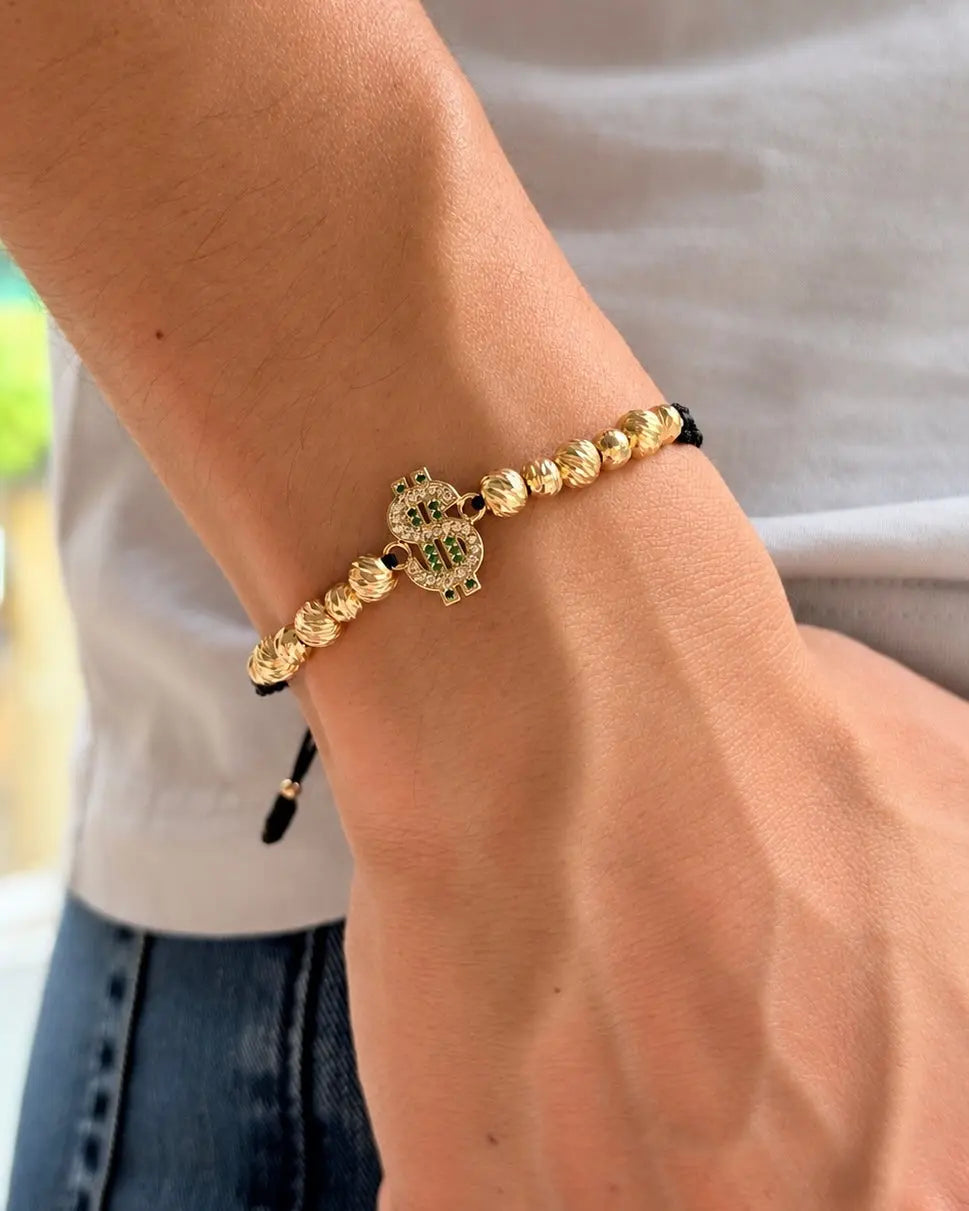 BRAZALETE SIGNO PESOS DIAMANTADO 6MM 6659