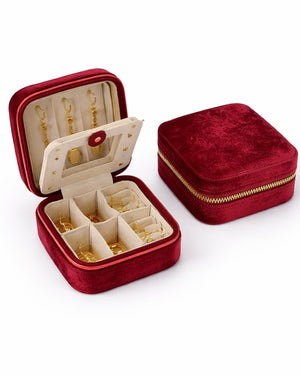 MINI JOYERO TERCIOPELO Oro laminado Luxus