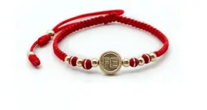 BRAZALETE MACRAME FE B4MM : 3637 OrolaminadoLuxus