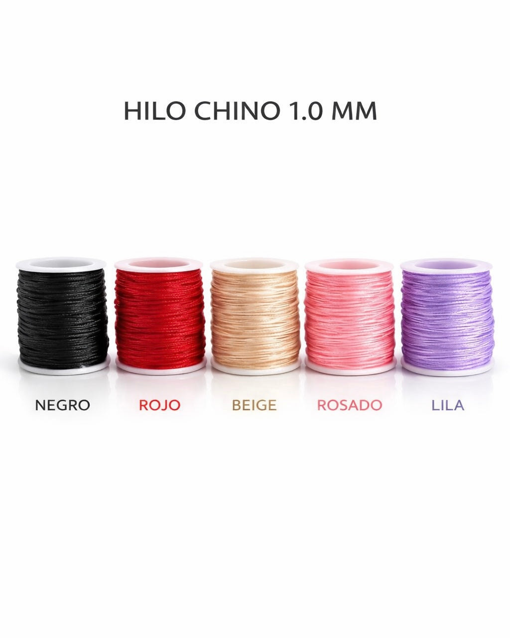 HILO CHINO 1.0 MM – ROLLO DE 100 METROS Oro laminado Luxus