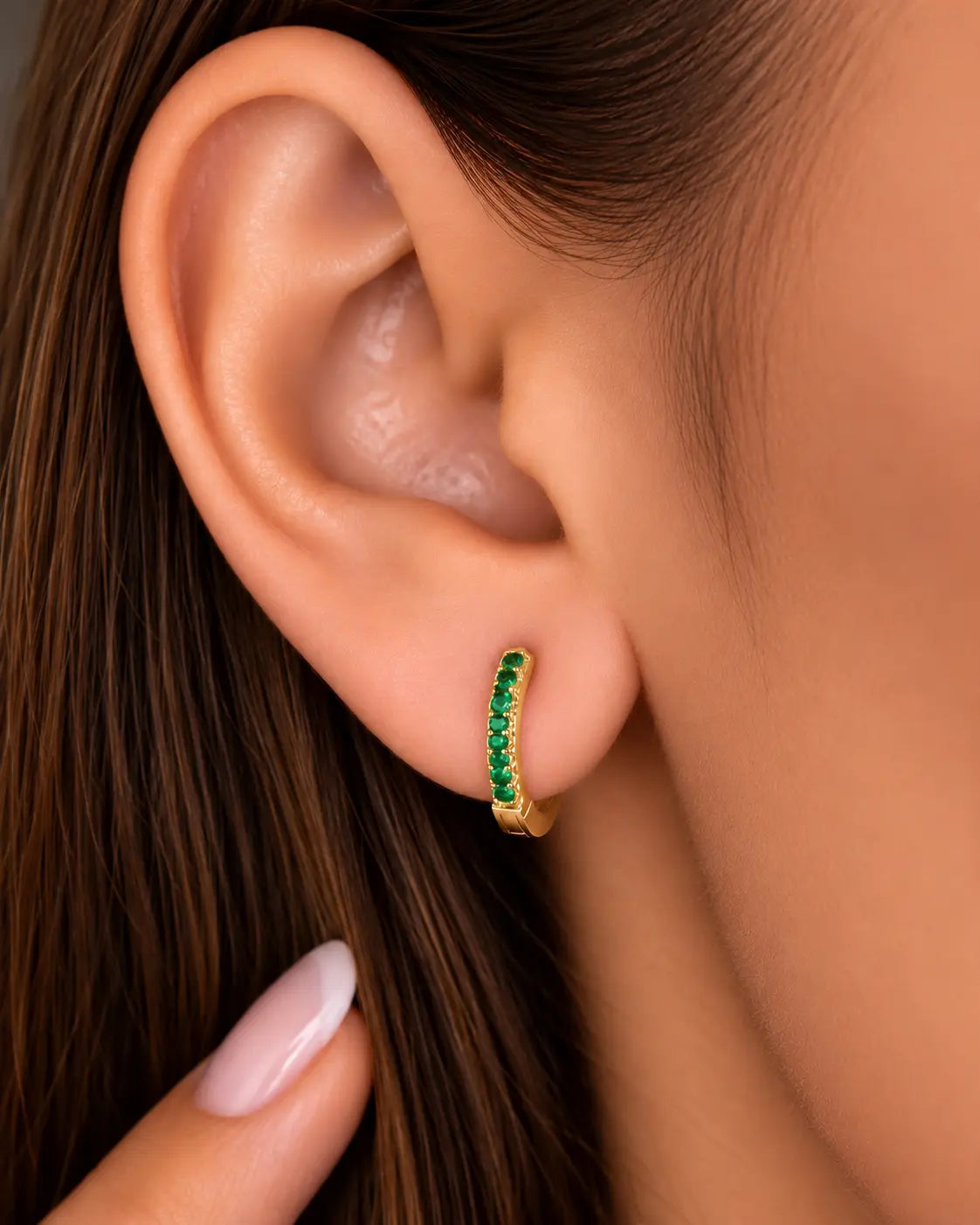 CANDONGA CLICK VERDE ESMERALDA 12MM  6353