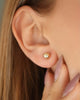 TOPO BALÍN DIAMANTADO 6MM 5413 OrolaminadoLuxus