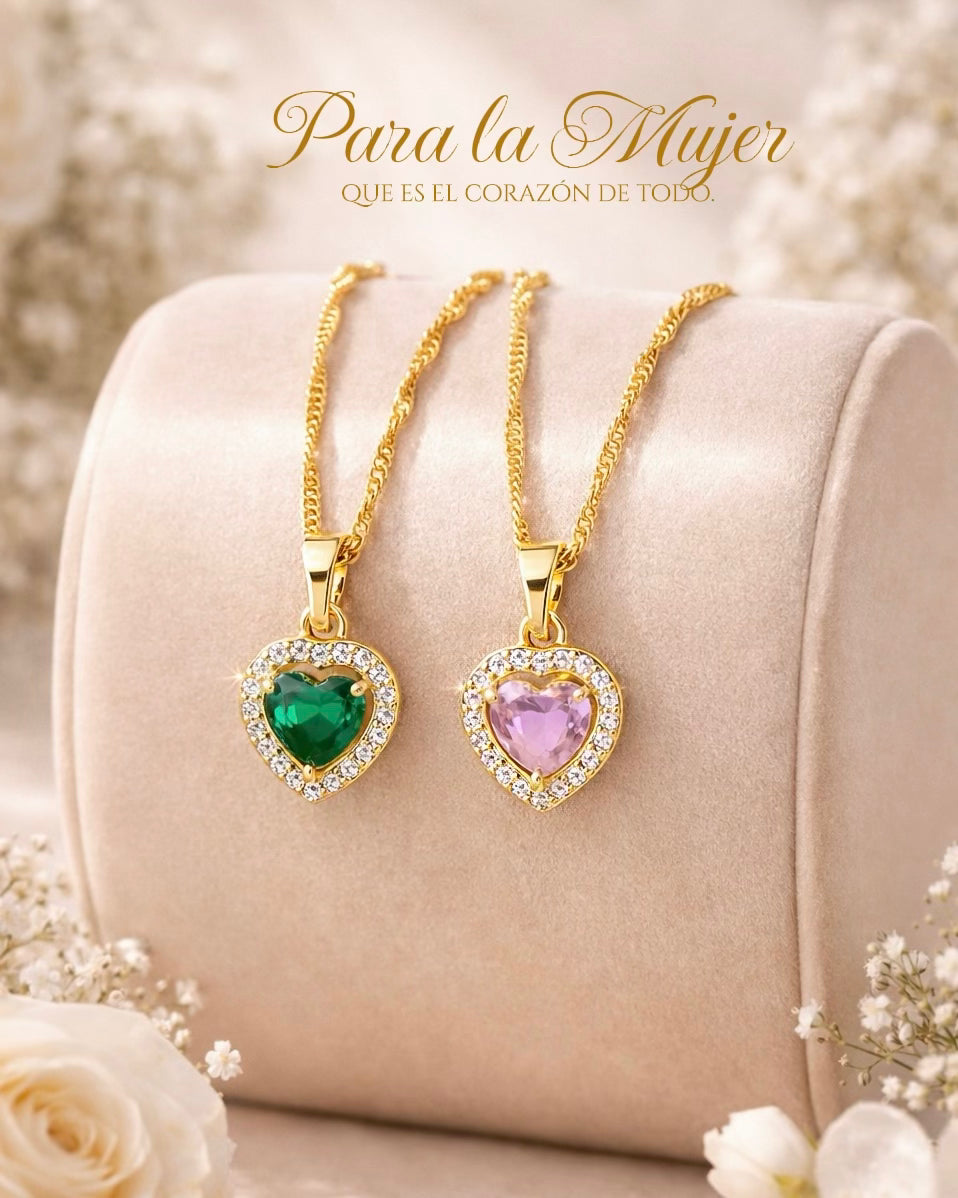 SET AMOR DE MAMÁ Oro laminado Luxus