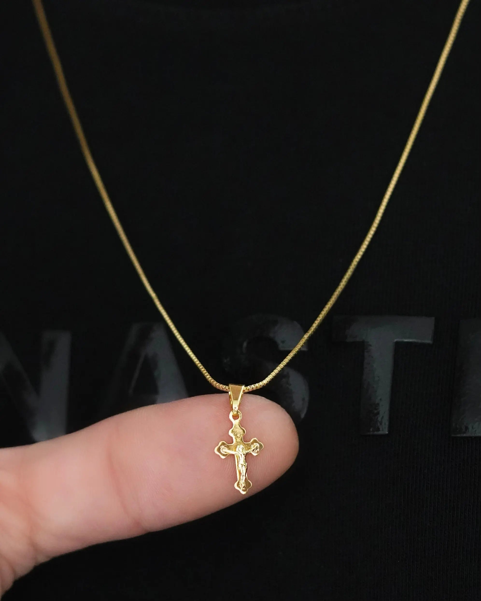 DIJE CRISTO MINI  4719 OrolaminadoLuxus