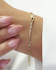 PULSERA CARTIER 3X1 2MM 18CM  4733 OrolaminadoLuxus