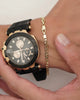 PULSERA CUBANA 4MM 19CM  4734 OrolaminadoLuxus