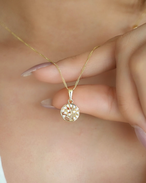 DIJE ÁRBOL DE LA VIDA CRISTAL 10MM 5417