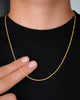 CADENA LAZO 1.5 MM 60 CM  6195 Oro laminado Luxus
