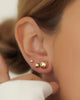 AHORRA EN SET TOPO BALIN 10,6,4  MM ID 4801 OrolaminadoLuxus