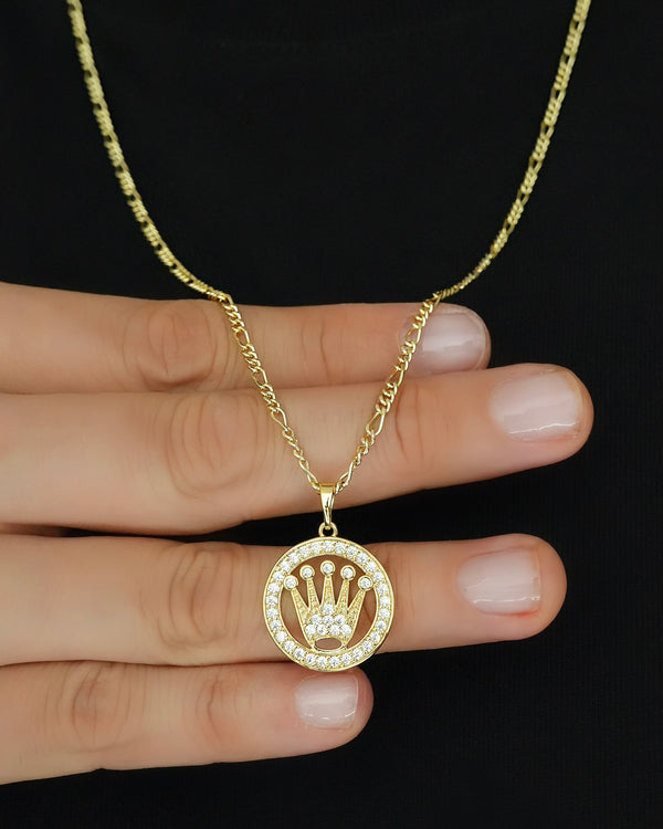 DIJE ROLEX CRISTAL GOLD 1.9CM 5409