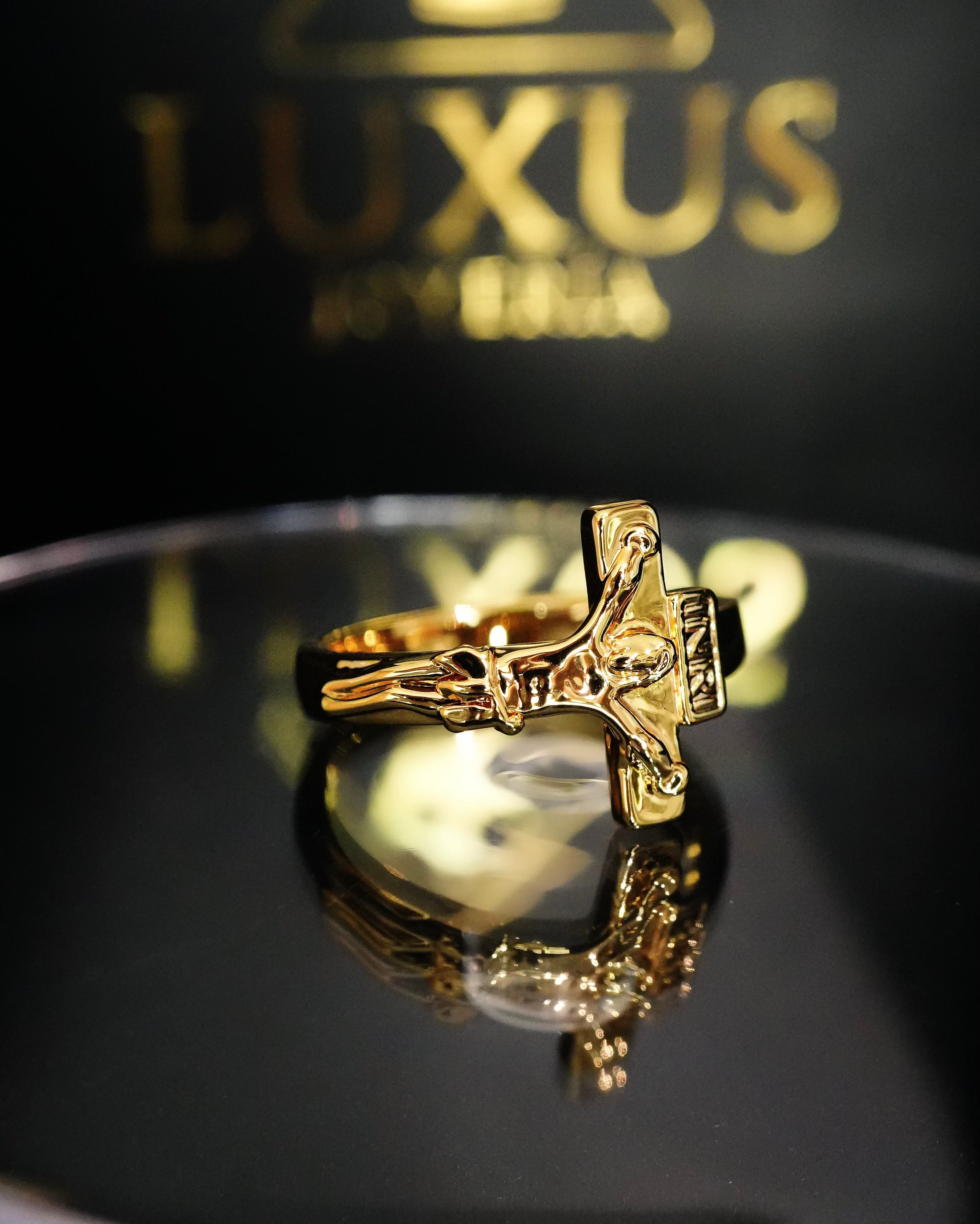 ANILLO CRISTO MADERO 5465
