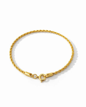 PULSERA LAZO 2.5MM 18CM 6057 Oro laminado Luxus