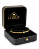 PULSERA TEJIDO CHINO 3MM 18CM 6058 Oro laminado Luxus