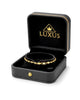 PULSERA GUCCI MACIZA 3MM 18CM  6055 Oro laminado Luxus