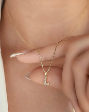 DIJE LETRAS CRISTAL SMALL 5314 OrolaminadoLuxus