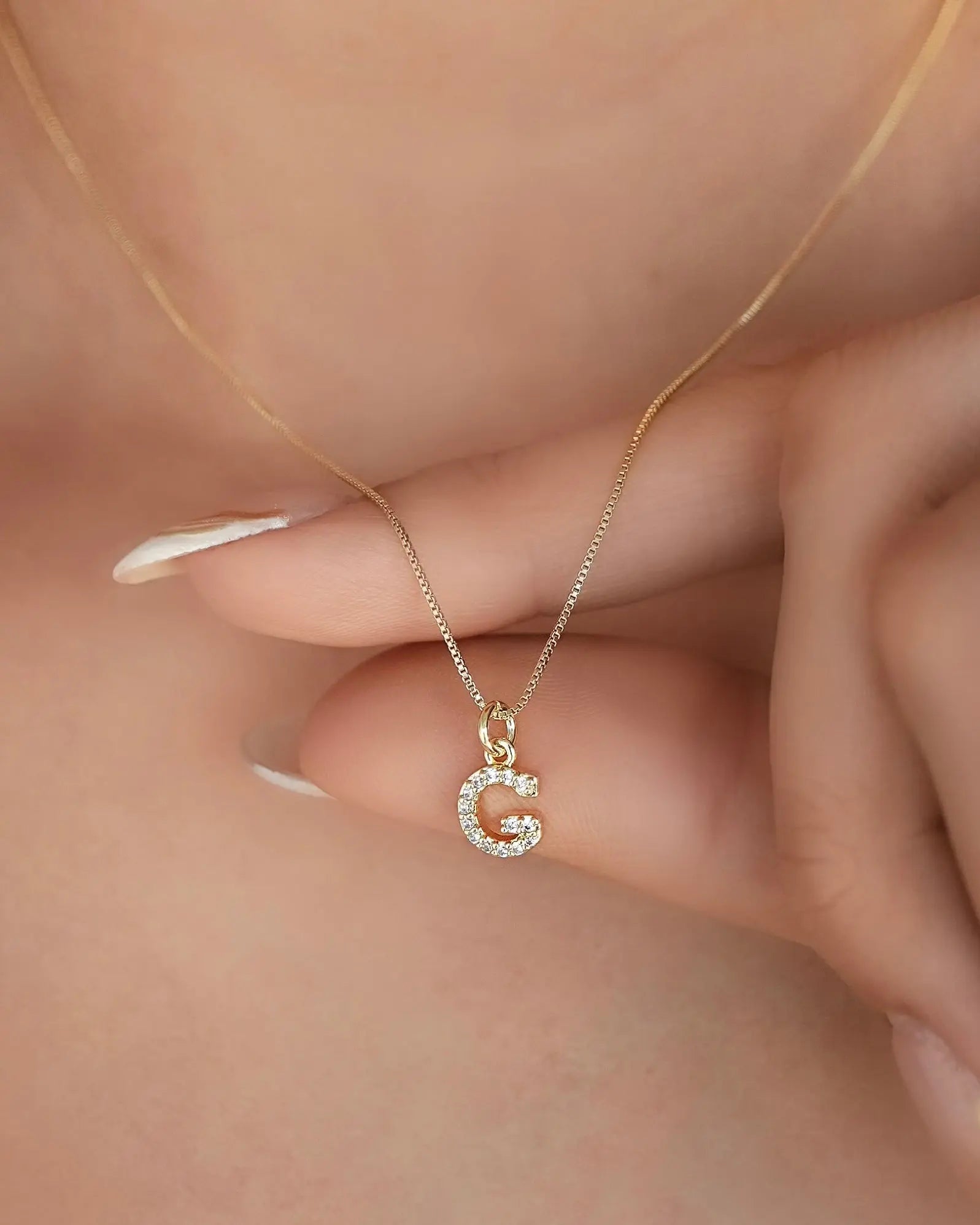 DIJE LETRAS CRISTAL SMALL 5314 OrolaminadoLuxus